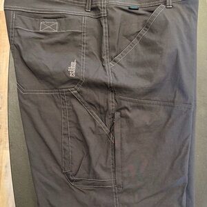 Kuhl Men's Black Cargo Pants with Contrast Stitching